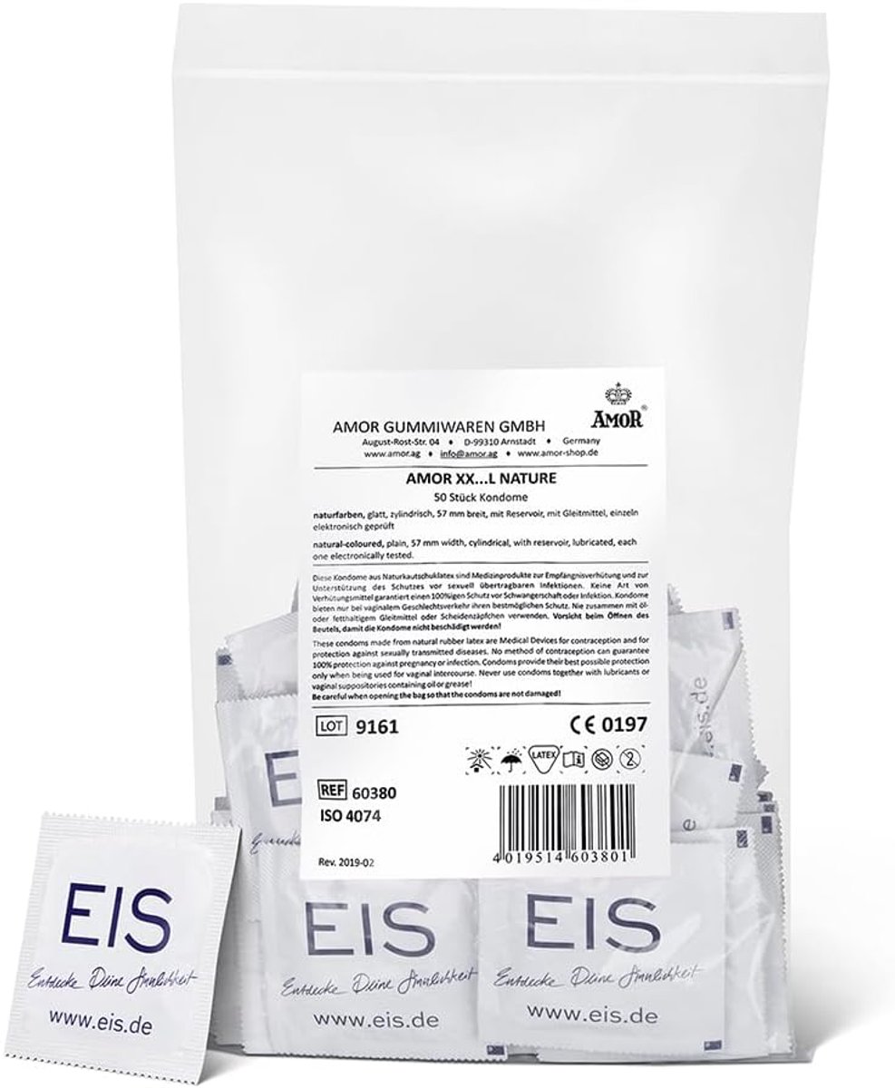 EIS Condoms XXL suit - Sensitive and delicate for intense pleasure - Very damp surface - ShopVlot