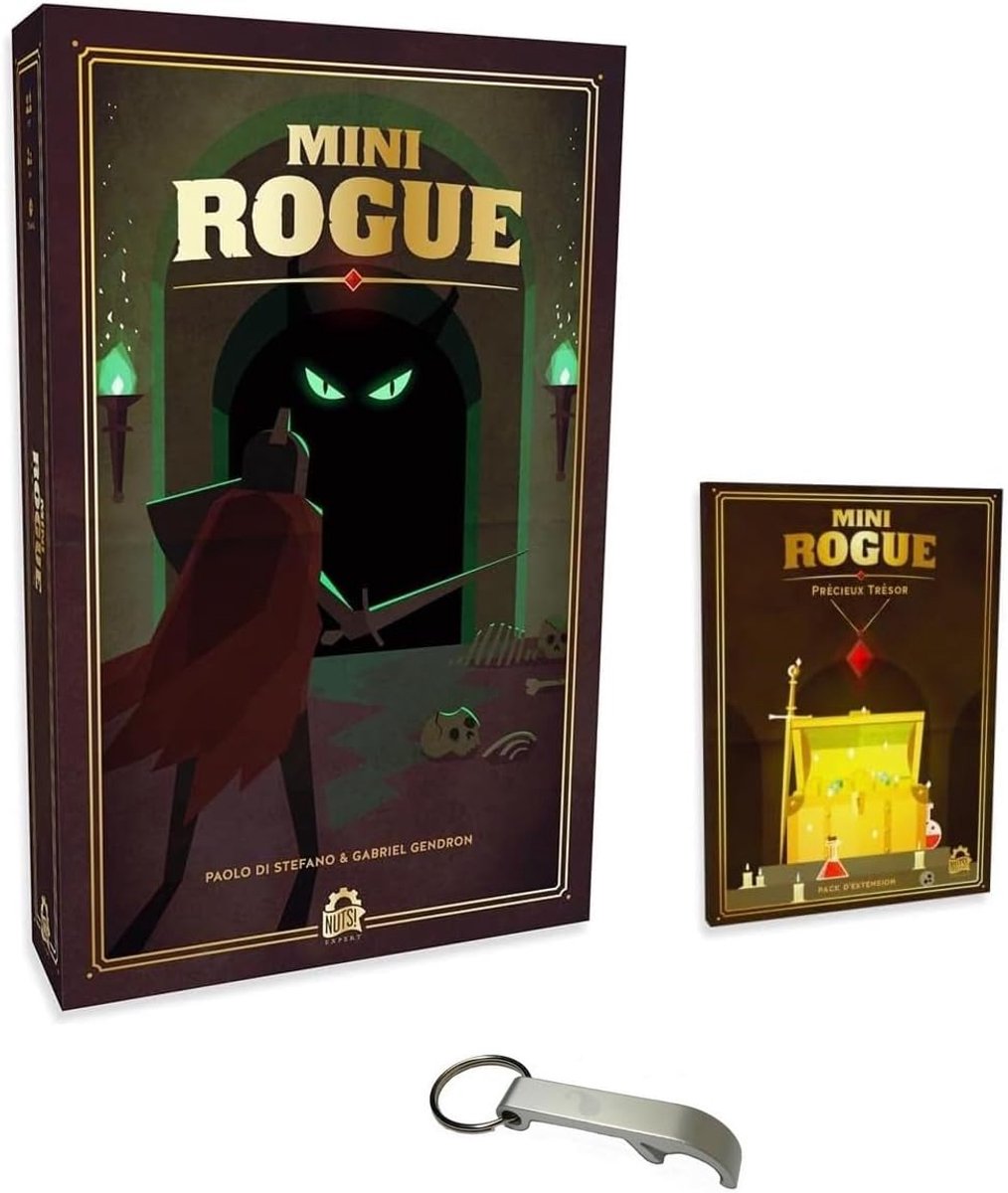 Set Mini Rogue in het Frans + uitbreiding kostbare schatten + 1 Decap Blumie - Basis + kostbare schatten - ShopVlot