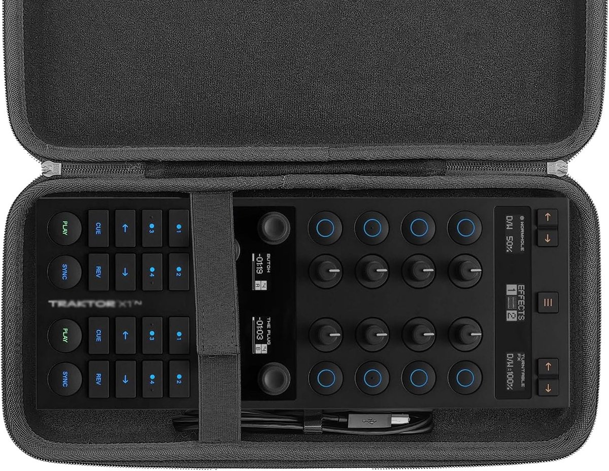 Musiin DJ Controller Hardshell Case, specially designed for NI Traktor Z1 MK3, F1 and X1 Controllers, provides - ShopVlot