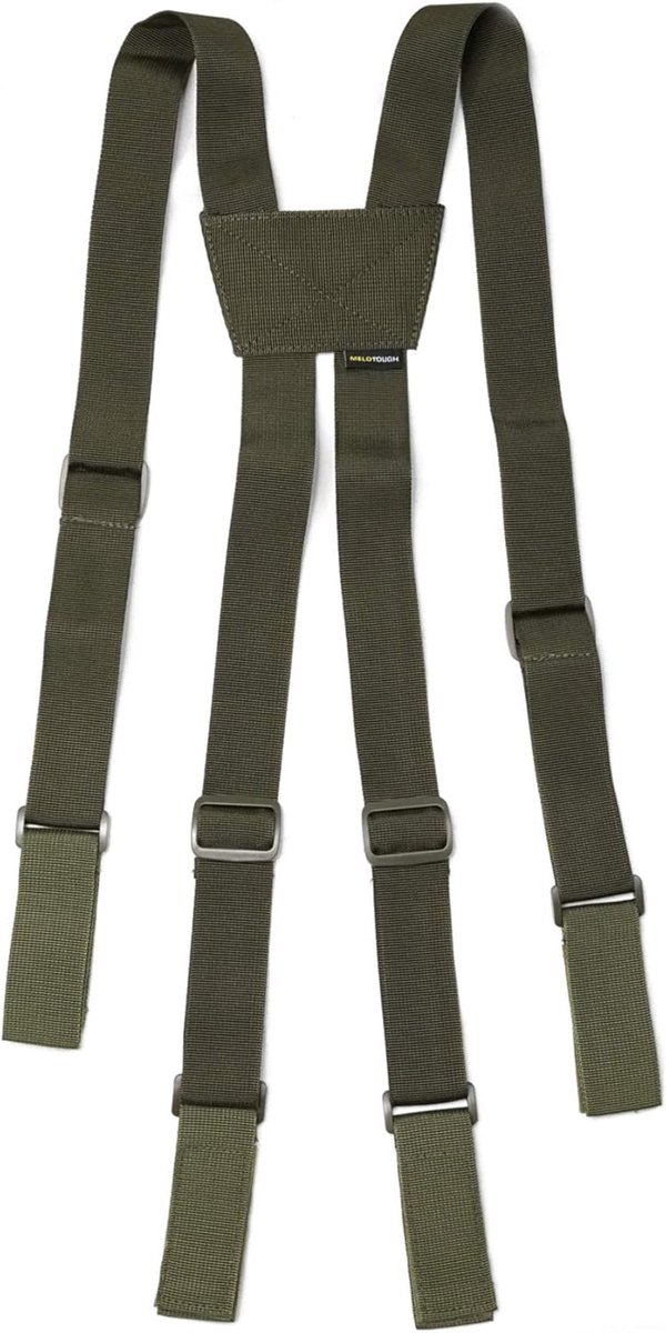 MELOTOUGH Tactical Braces, Police Braces for Deployment Belt with Robust Belt Loop up to 5.5 cm - ShopVlot