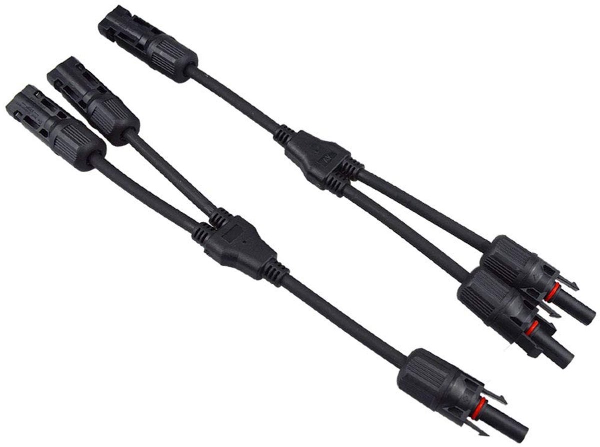 Solidchoice - Professionele Zonnepaneel Y-Tak Connectoren voor Parallel Verbinding