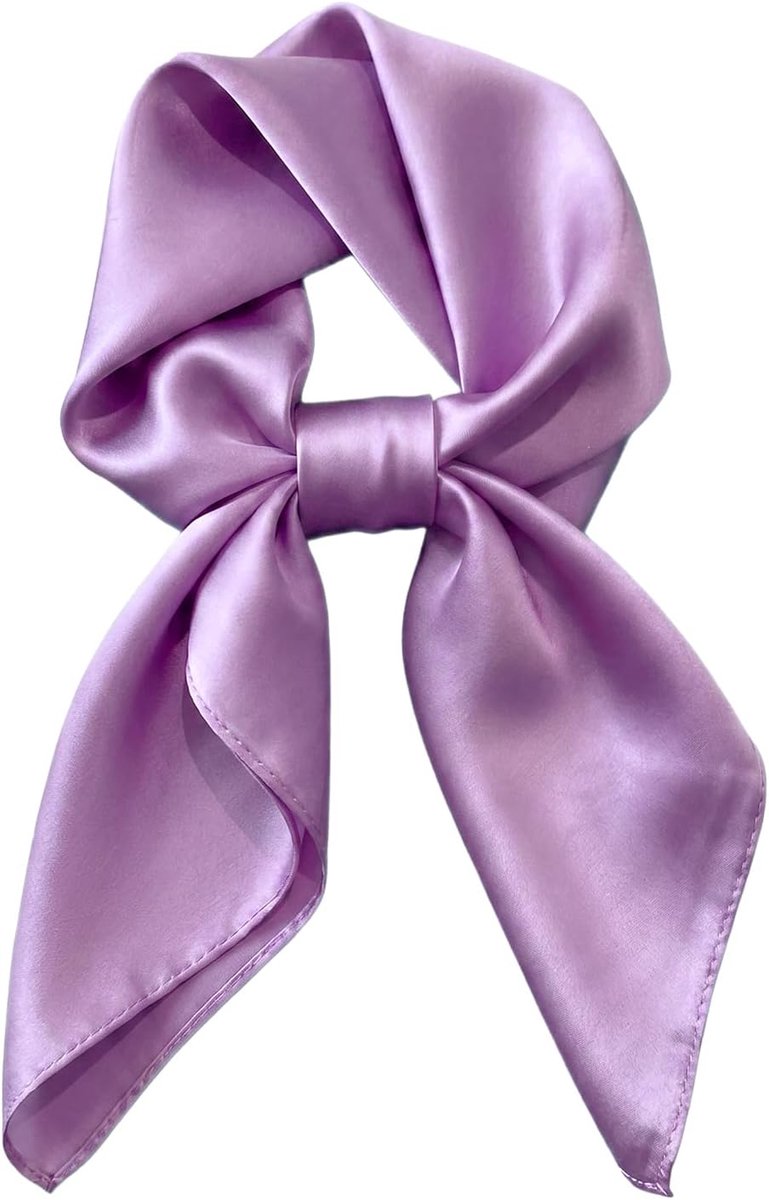 Chiffon Sjaal 70x70 cm - Navy Blauw - Luxe materiaal - Ideaal voor elke outfit - ShopVlot