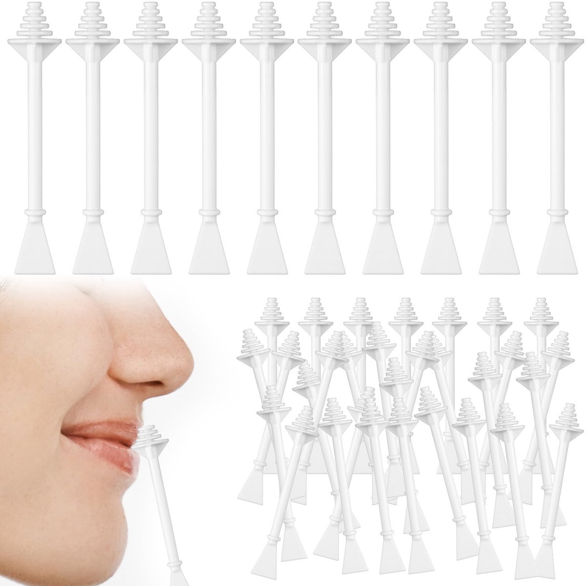 Solidchoice - 100 Stuks Plastic Wax Applicator Sticks voor Pijnloze Haarverwijdering