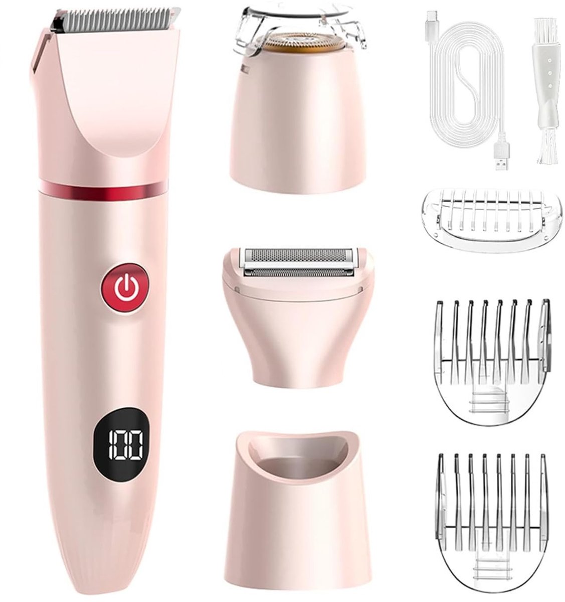 Solidchoice - 3-in-1 Draadloze Elektrische Scheerapparaat voor Vrouwen
