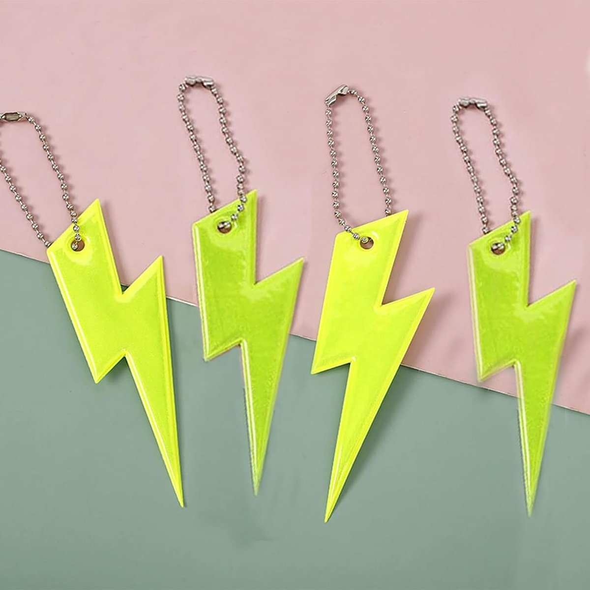 Reflector hanger set - Veiligheidsreflectoren - 10 kleuren - Voor schooltas en fiets - ShopVlot