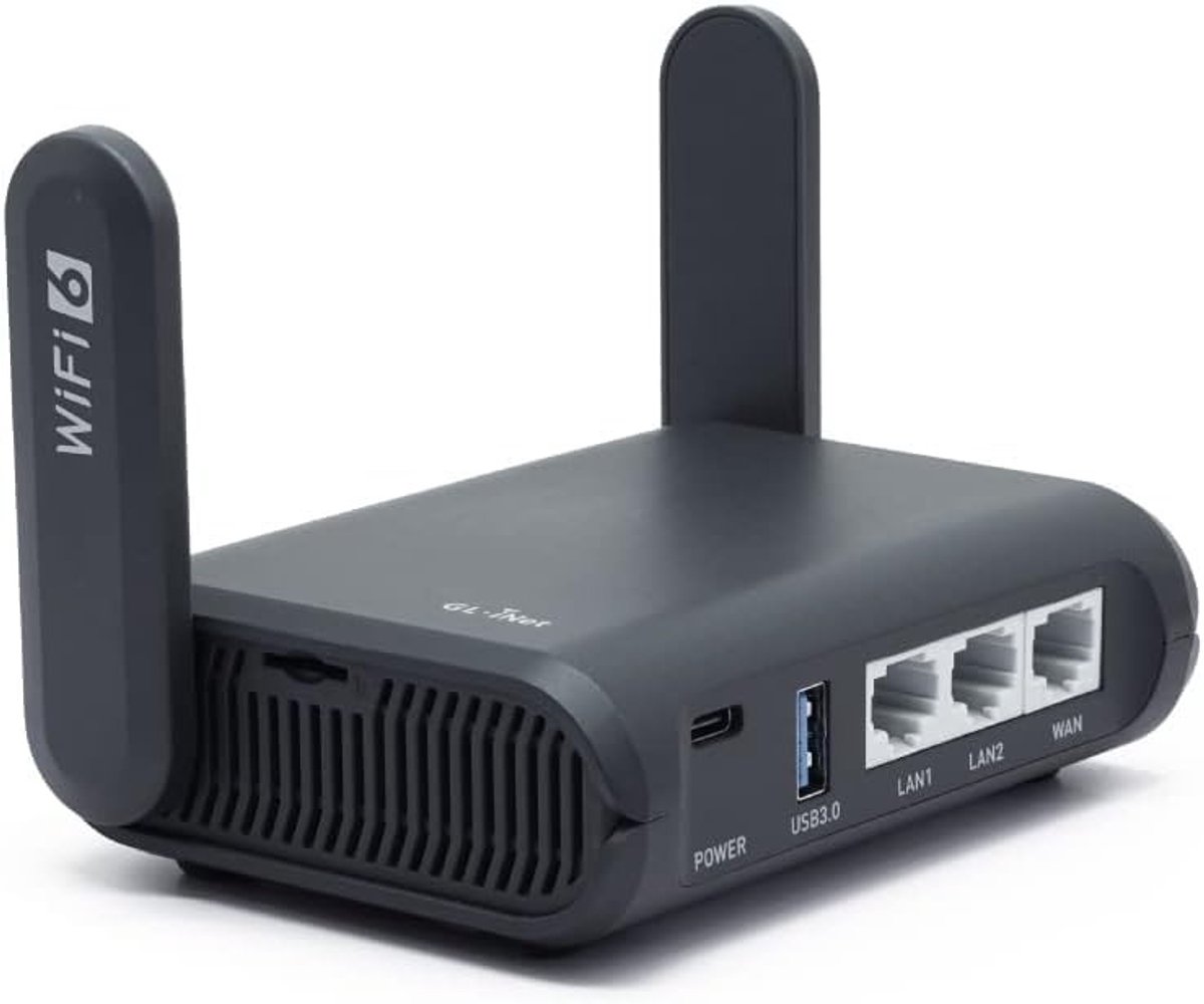 Solidchoice - Draagbare Wi-Fi 6 Repeater met VPN en Hoge Snelheid