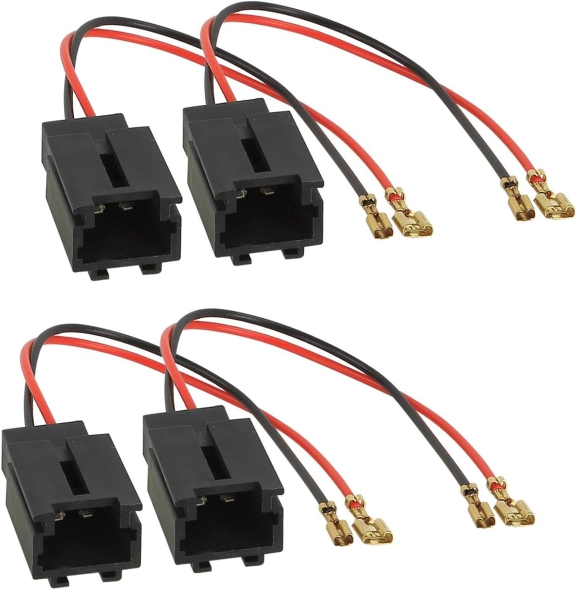 Plug adapters voor installatie van luidsprekerkasten - geschikt voor Peugeot, Citroen, Alfa Romeo - eenvoudig te gebruiken