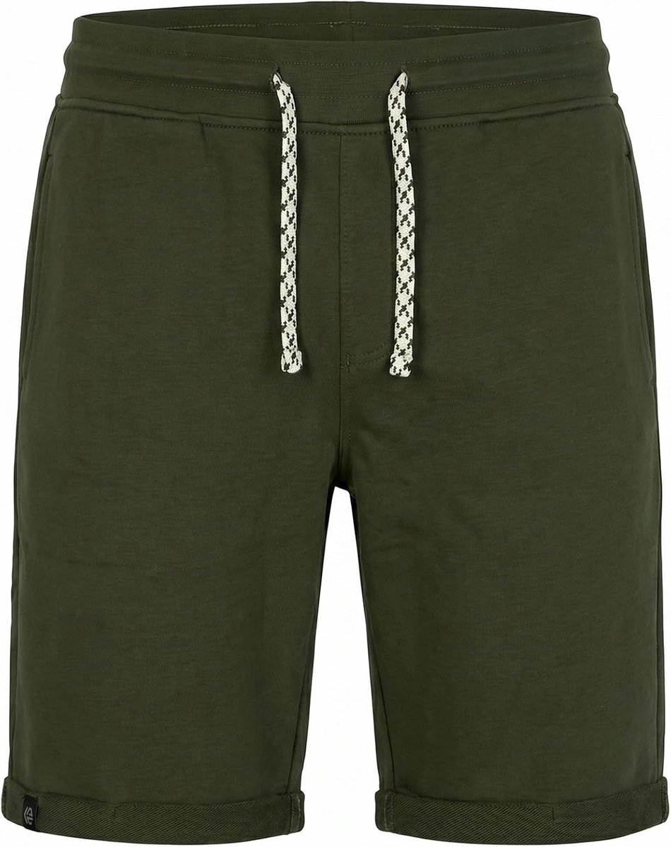 Zweetshorts heren met drawstring - comfortabel katoen - moderne pasvorm - ideaal voor sport - ShopVlot