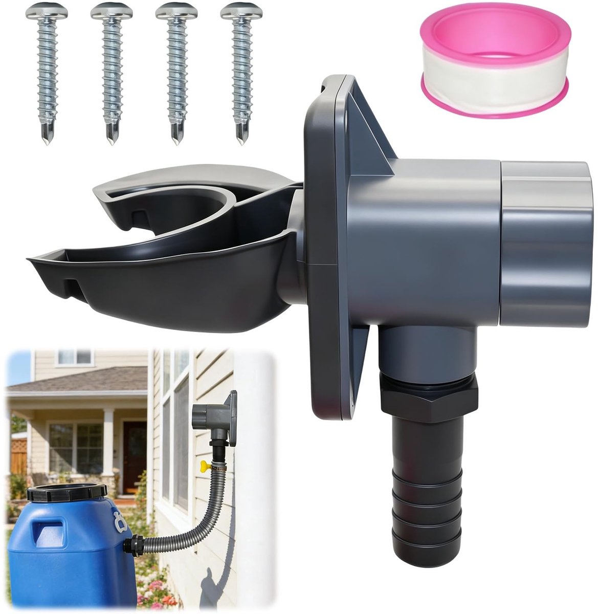 Solidchoice - Regenwater Collector Verbinding voor Regenwateropvangsystemen
