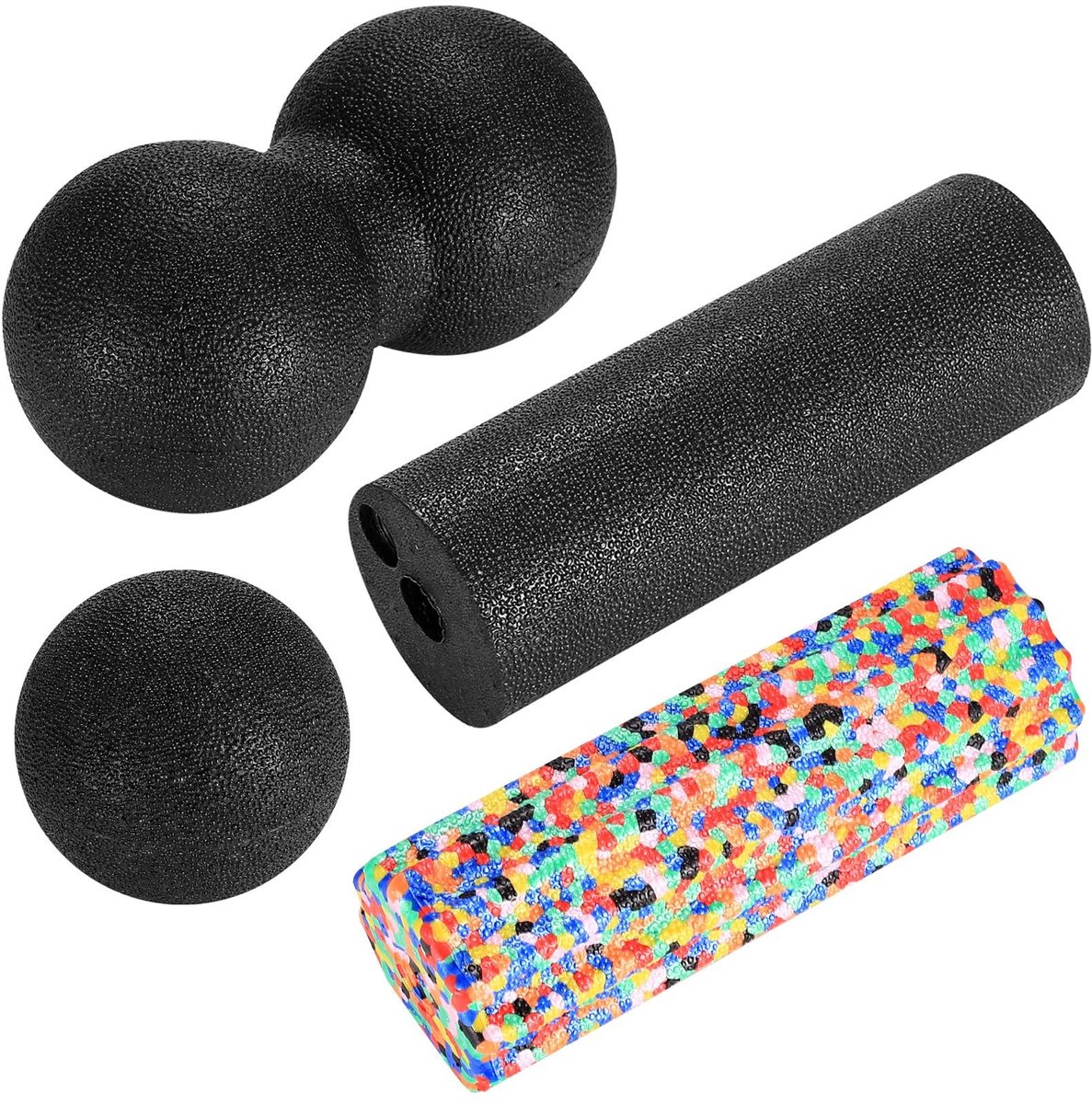 Solidchoice - 4-Piece Massagebal Set voor Spierontspanning en Herstel