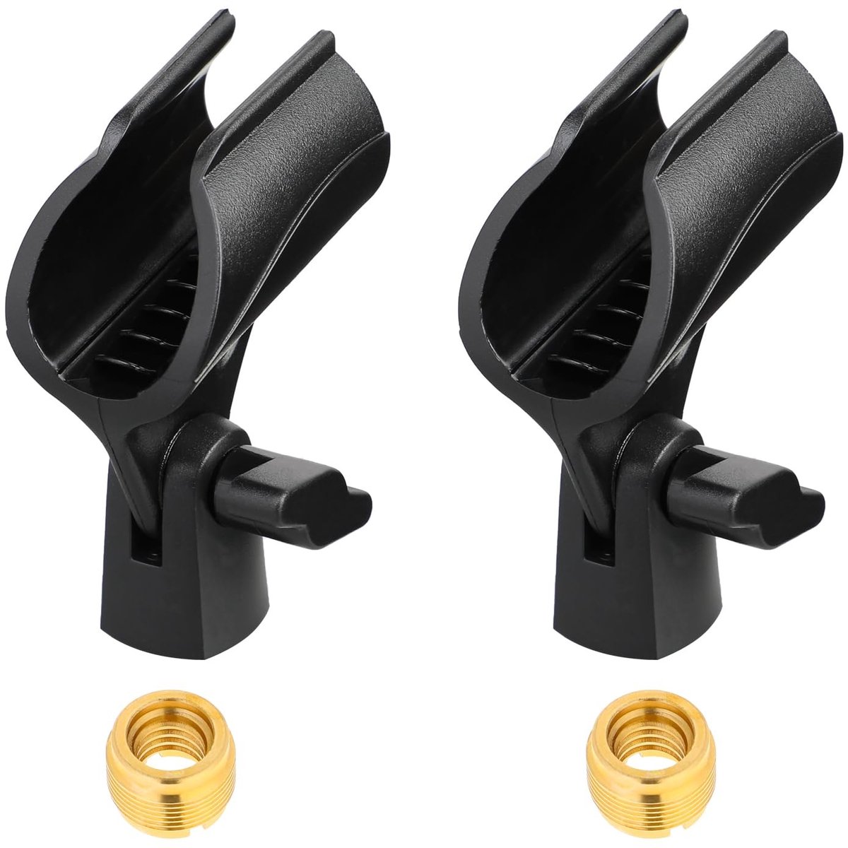 Solidchoice - 2 Stuks Microfoon Clip Houder voor Standaard