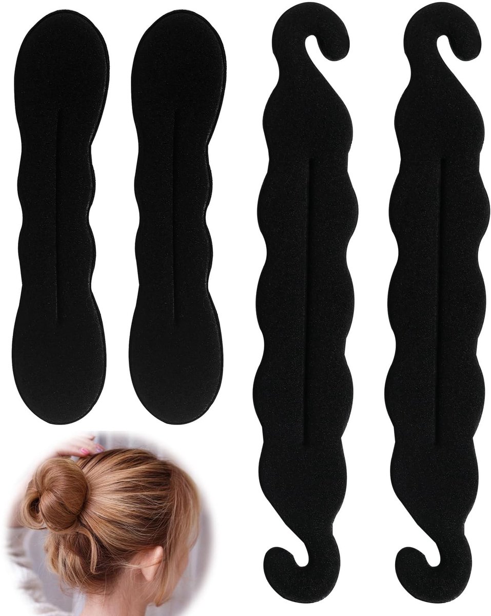 Solidchoice - Set van 4 Magic Haar Knopen voor Haarstyling