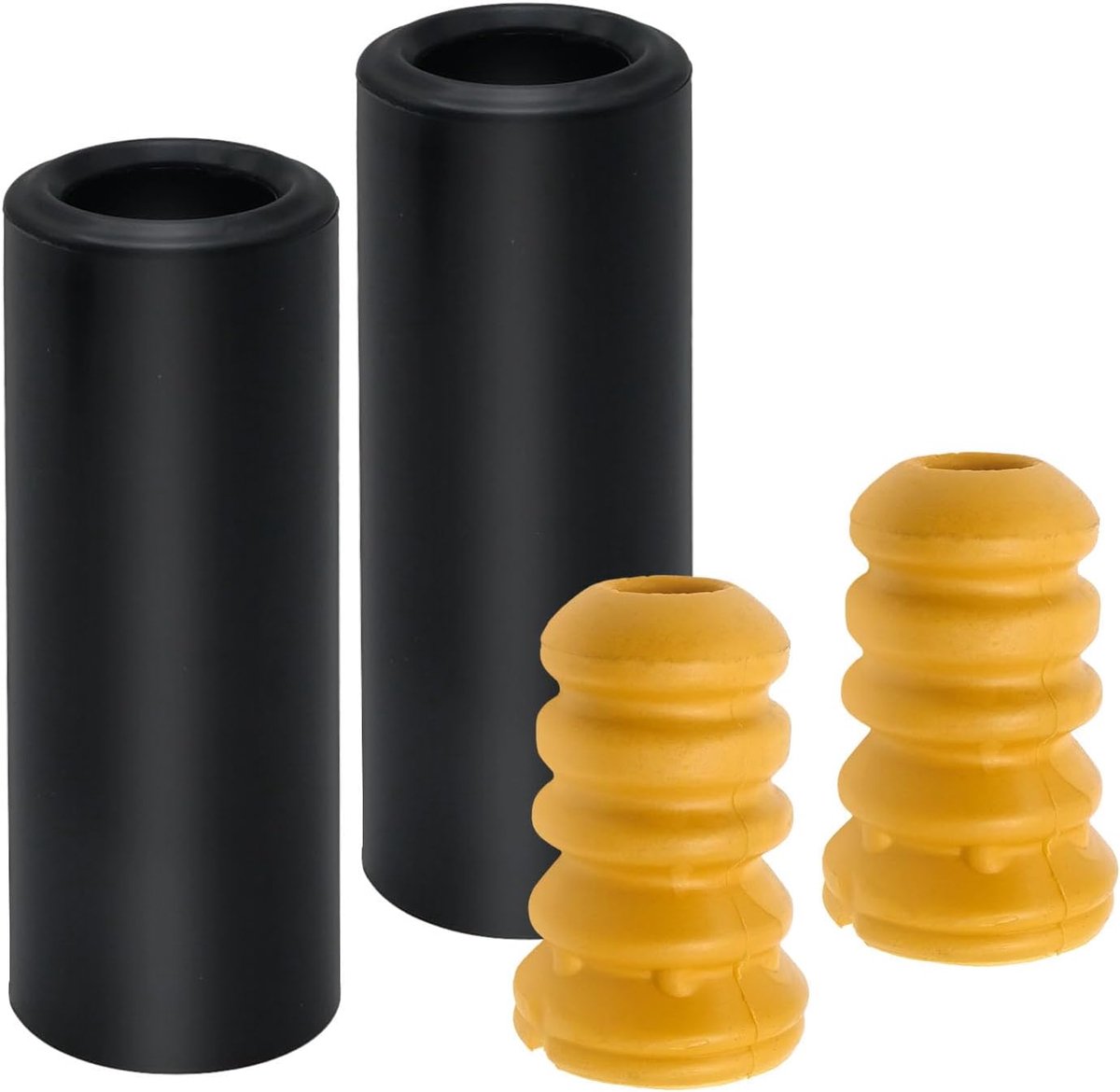 Schokdemper stofhoes achter links en rechts - met buffers - vervangt 33503411995, 33504034410 - voor B-M-W 1 en 3 serie - ShopVlot