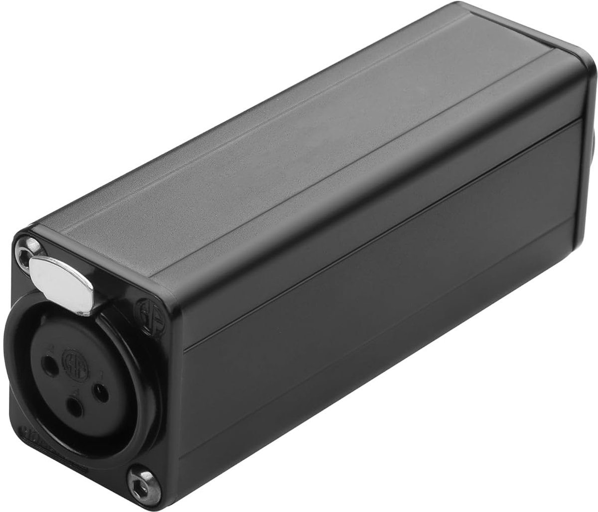 CERRXIAN XLR Ground Loop Noise Isolator, Hum Eliminator, XLR Male to Female Passive Insulation Transformer, Noise - ShopVlot