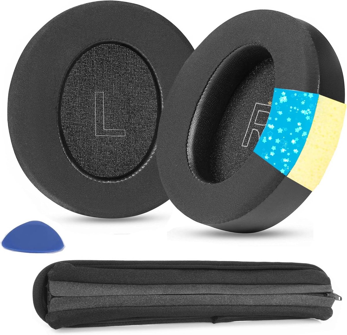Ear Pads Replacement Ear Pads Cushion Cushion Compatible with Anker Soundcore Life Q30 / Q35 BT Q35 Bluetooth - ShopVlot