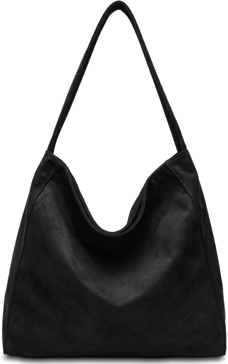 Women's Large Handbag Shopper Bag with Magnetic Closure Elegant Pouch Bag for Women Fashion Faux Leather Shoulder Bag - ShopVlot