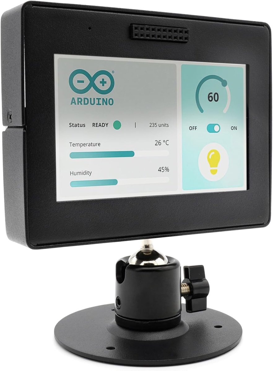 KKSB Case with Adjustable Stand for Arduino GIGA WiFi and GIGA Display Shield - Cover Only and Adjustable Stand - ShopVlot