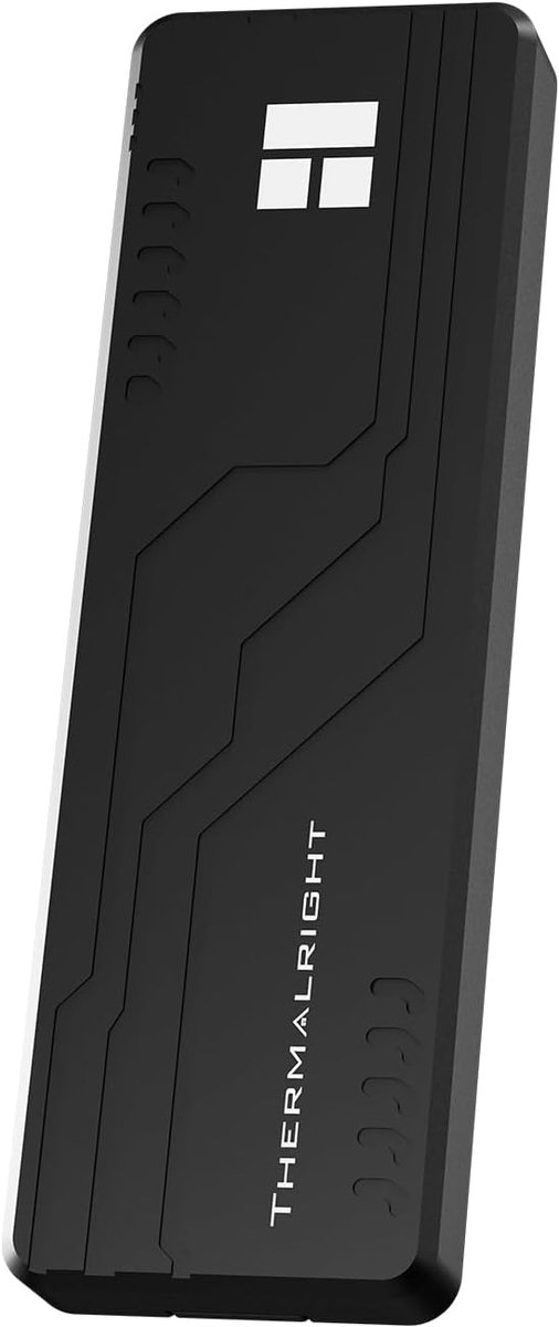 TR-Thermalright draagbare M.2-behuizing HR-EB109 C zwart, USB 3.2 Gen 2 (10 Gbit/s), tot 8 TB, ondersteunt - ShopVlot
