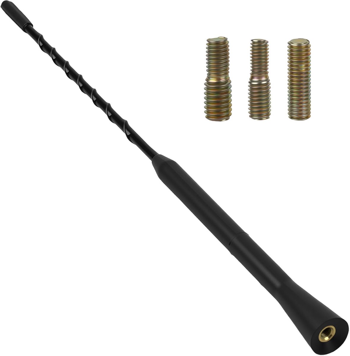11 inch black car antenna, universal car radio antenna, compatible with all car models, waterproof and rust-proof - ShopVlot