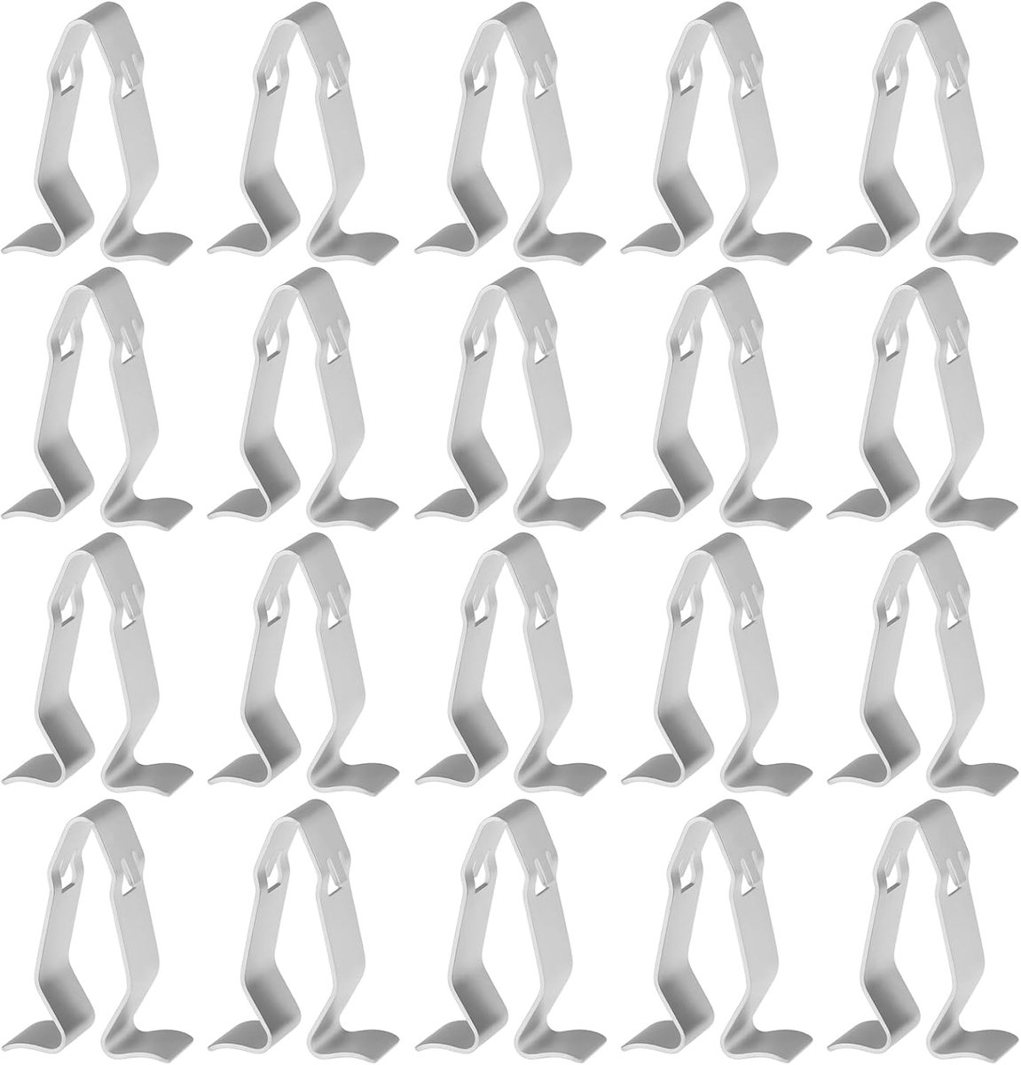 20pcs autoklem 1x1.8x22mm - geschikt voor VW Caddy 5 SB 2021 - OEM specificaties - beschermt beschermplaat - ShopVlot