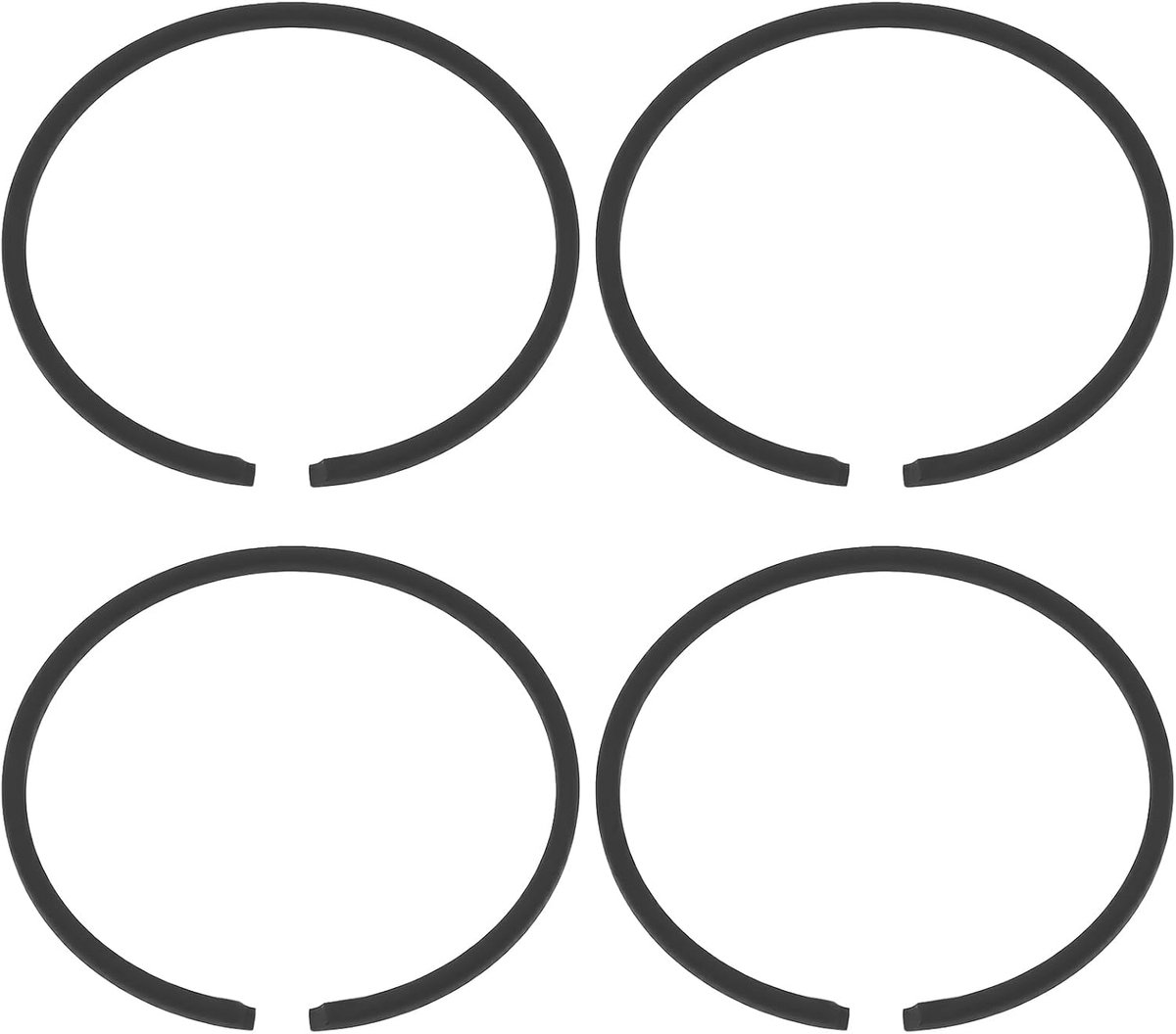 Pistonringen 40mm x 1.2mm - 4 stuks - Compatibel met Stihl kettingzagen - Betrouwbare motorprestaties - ShopVlot