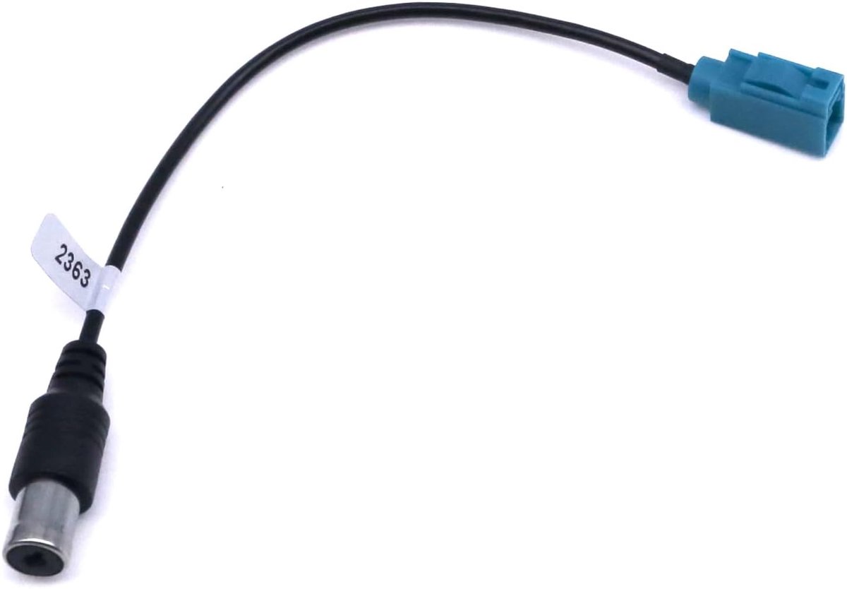Antenneadapter voor autoradio - geschikt voor Audi en BMW - verbindt radio met Fakra interface - ShopVlot