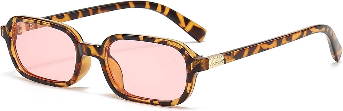 Zonnebril retro rechthoekig - trendy vierkant - UV400 bescherming - stijlvol voor elke gelegenheid - ShopVlot