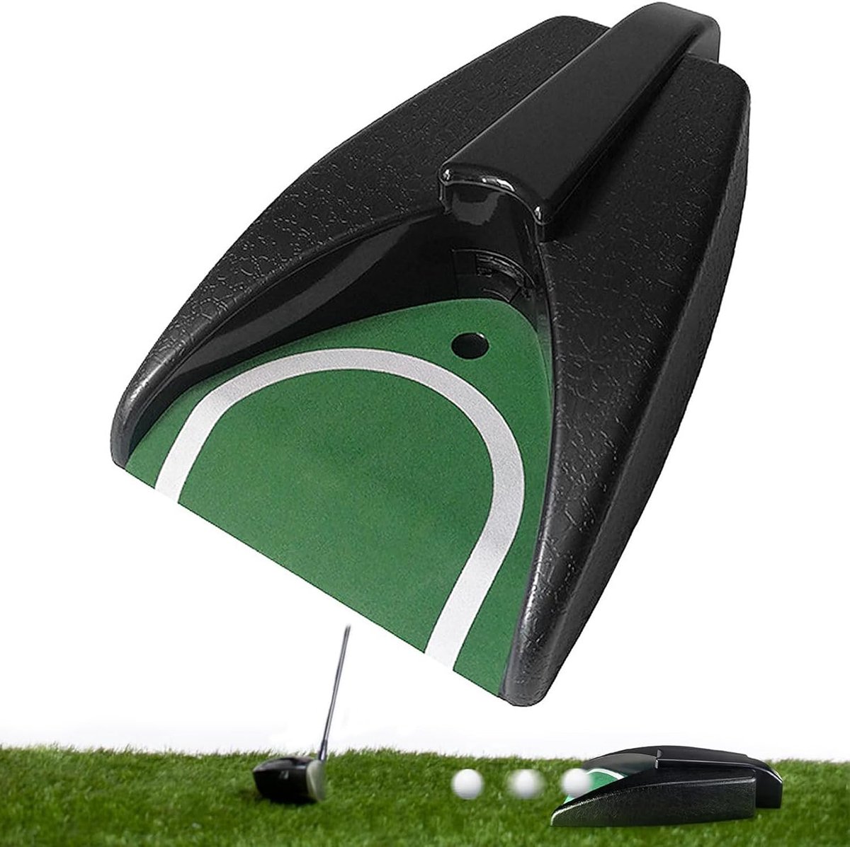 Practical Golf Auxiliary Device, Automatic Wells, Golf Training Aid, Golf Return Machine for Men, Women, Outdoor - ShopVlot