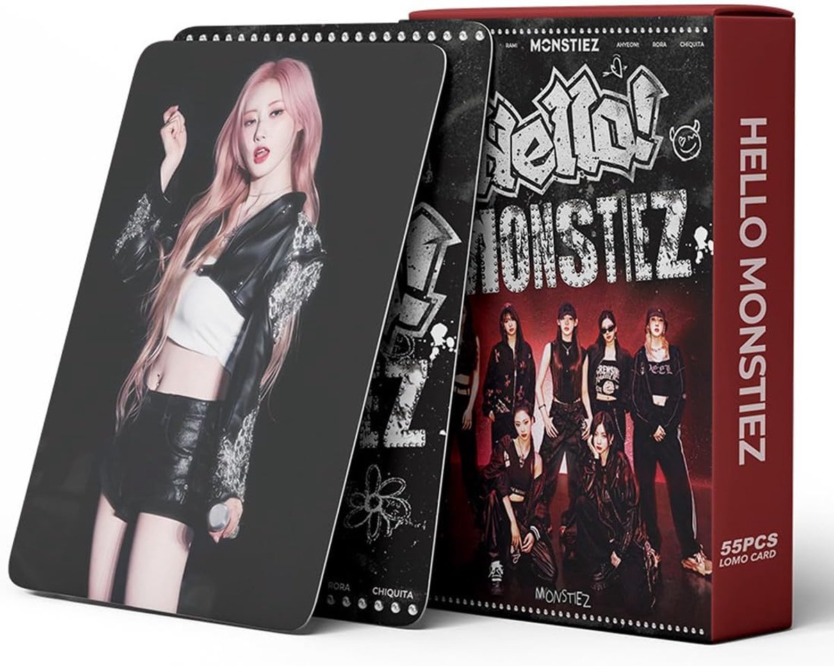 55pcs Baby Monster Photo Cards, Baby Monster, Hello Monstiez, Photo Card kpop - ShopVlot