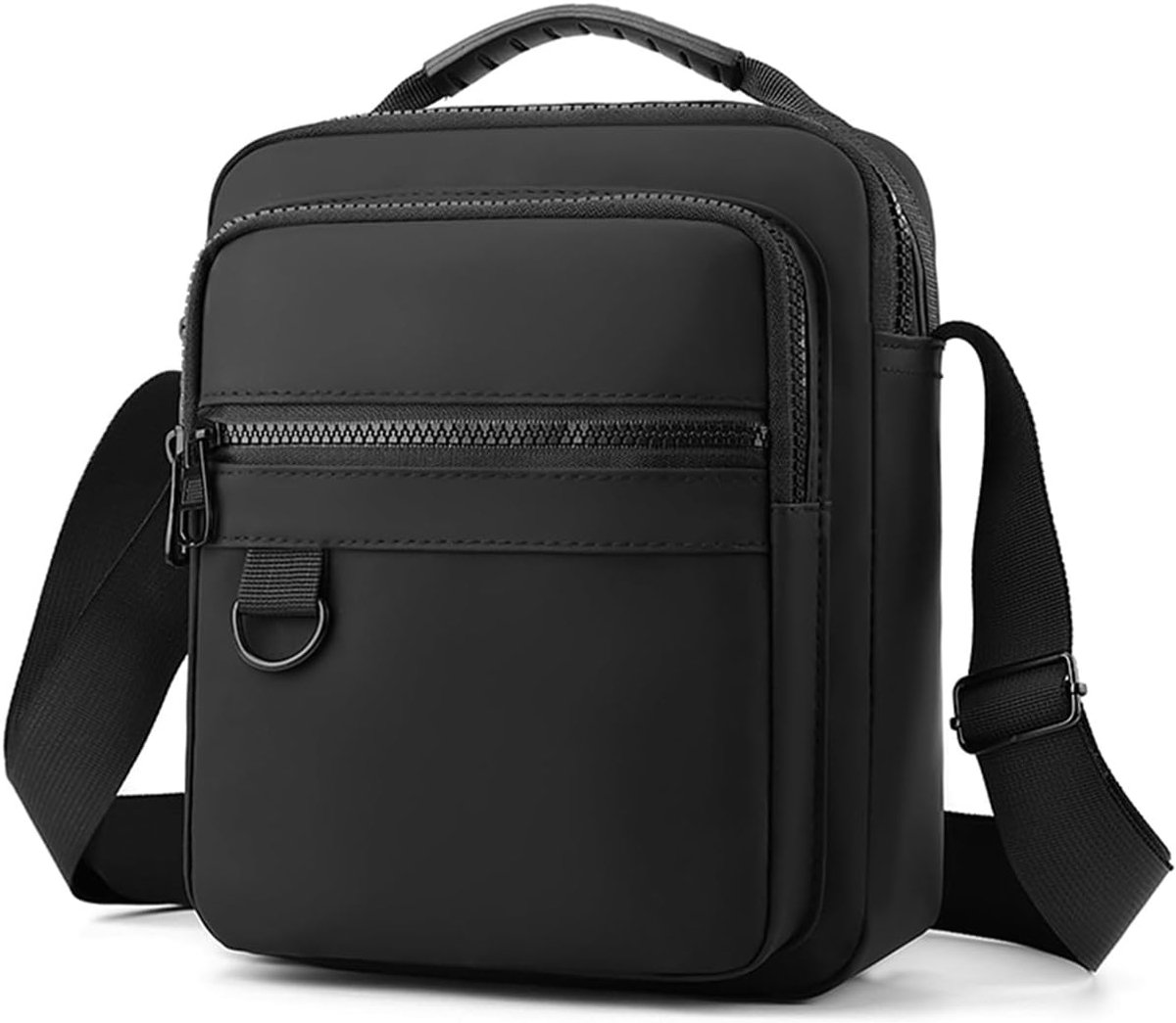 Men's Shoulder Bag, Shoulder Bag Men, PU Leather Men Bag Handbag Waterproof Crossbag Mobile Phone Bag for Work, Daily - ShopVlot