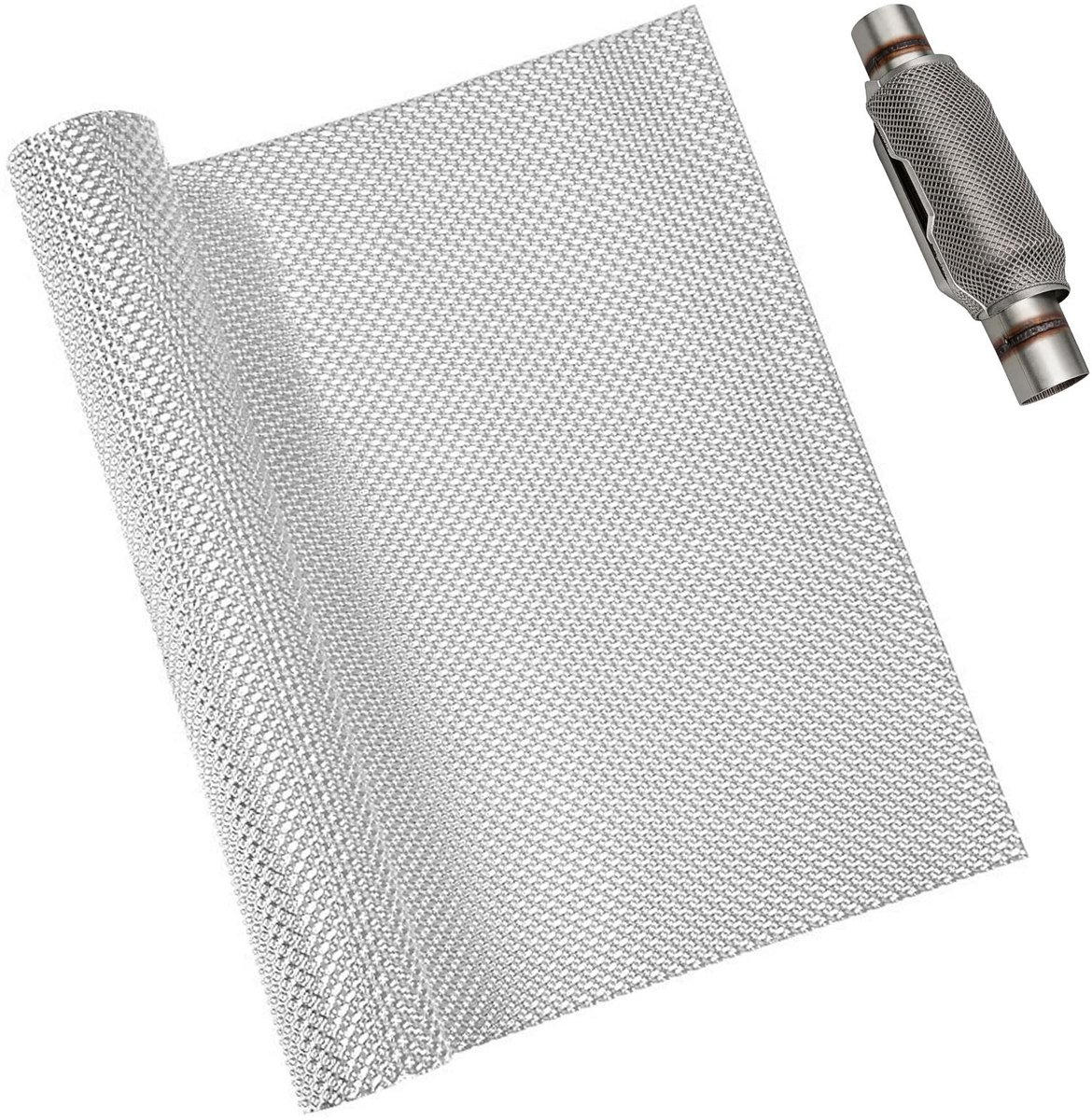 Solidchoice - Hittebeschermingsplaat voor Motoren 200 cm x 40 cm Aluminium