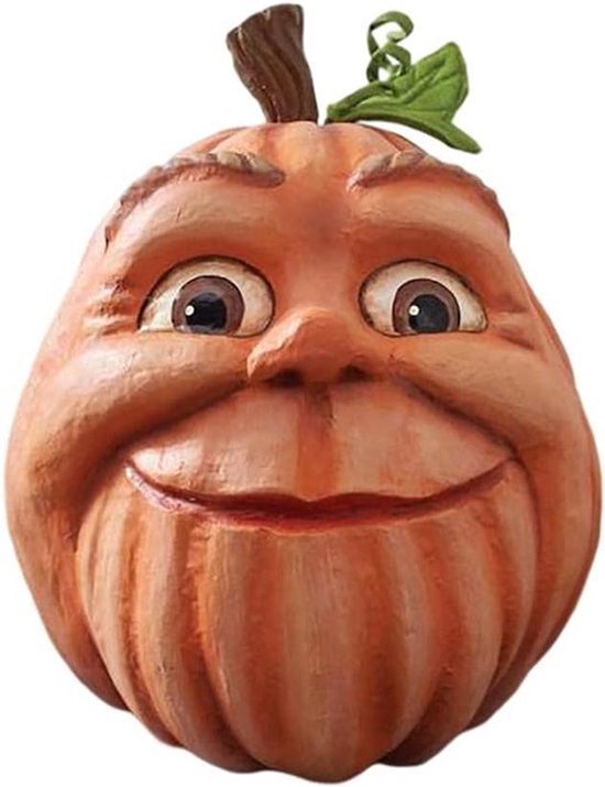 Kunstmatige Grote Pompoen Decor Herfst Halloween - Rijk Expressie Faux Outdoor Halloween Thanksgiving Dag Decoraties .