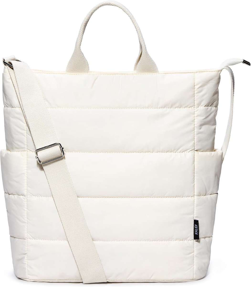Tote Bag Padded - Grote Puffer Hobo Laptoptas - Waterafstotend - Ideaal voor dagelijks gebruik - ShopVlot