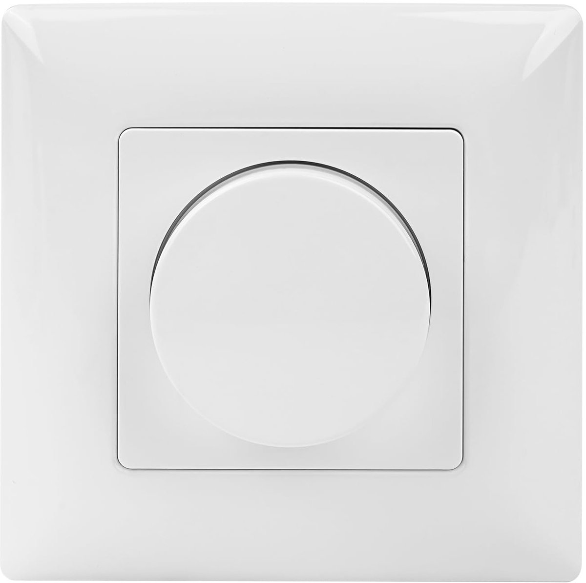 SnelShoppen - 0-10V Dimmer Switch voor LED en Halogeen Lampen - Dimbare Verlichting met Rotorknop - Geschikt voor 1-Kanaals LED Drivers - Flicker-Free