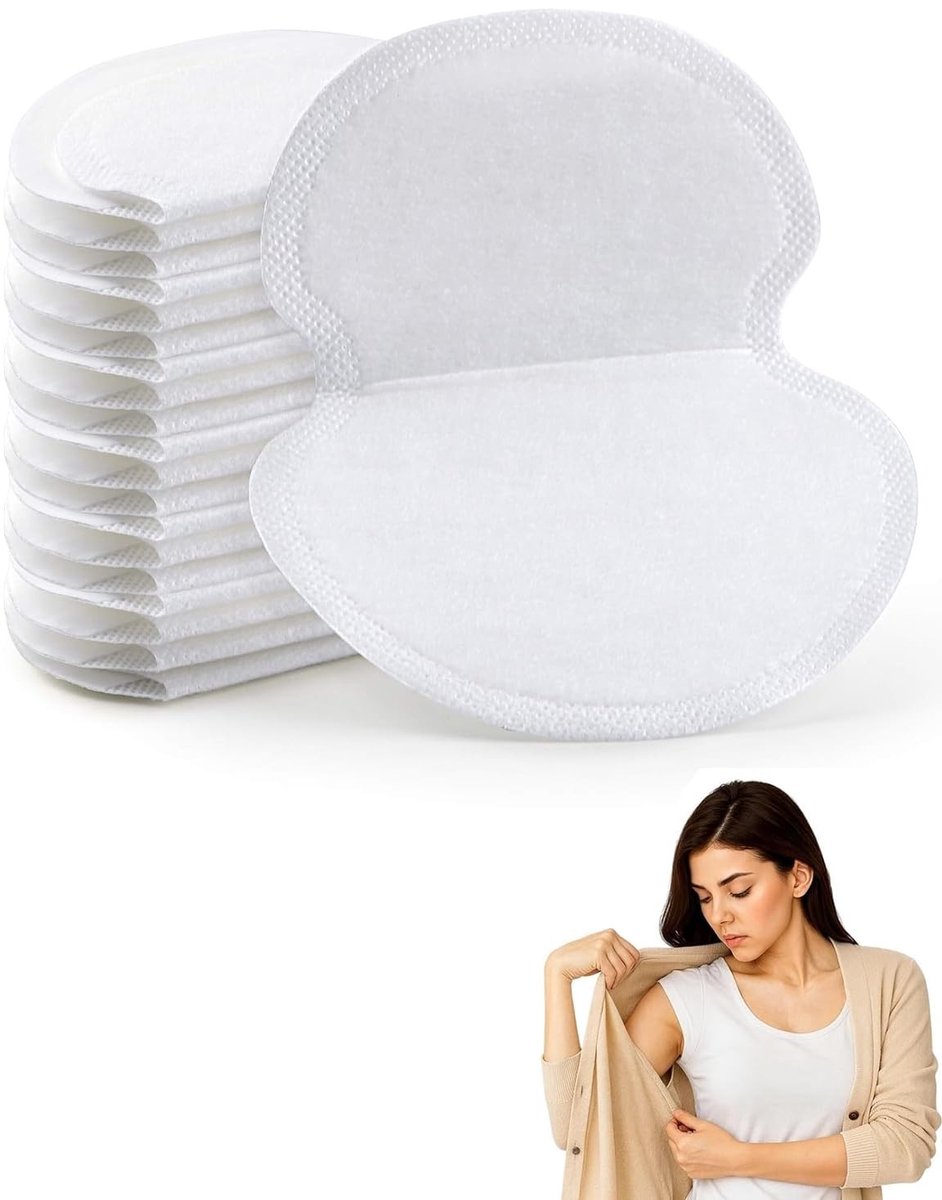 Solidchoice - 50 Stuks Onderarm Pads voor Zweetabsorptie en Bescherming