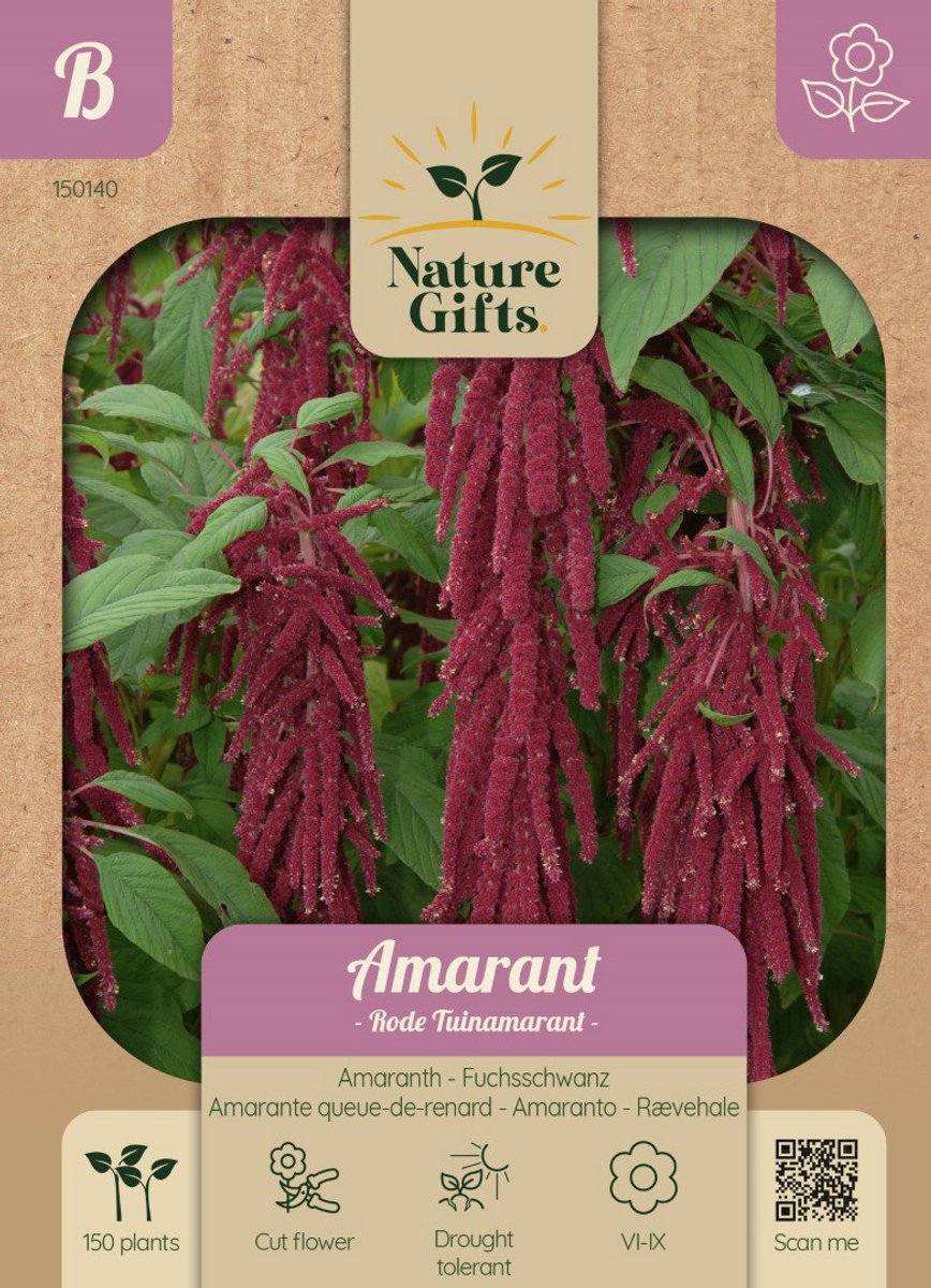 Amarant bloemenzaad Nature Gifts Baltus