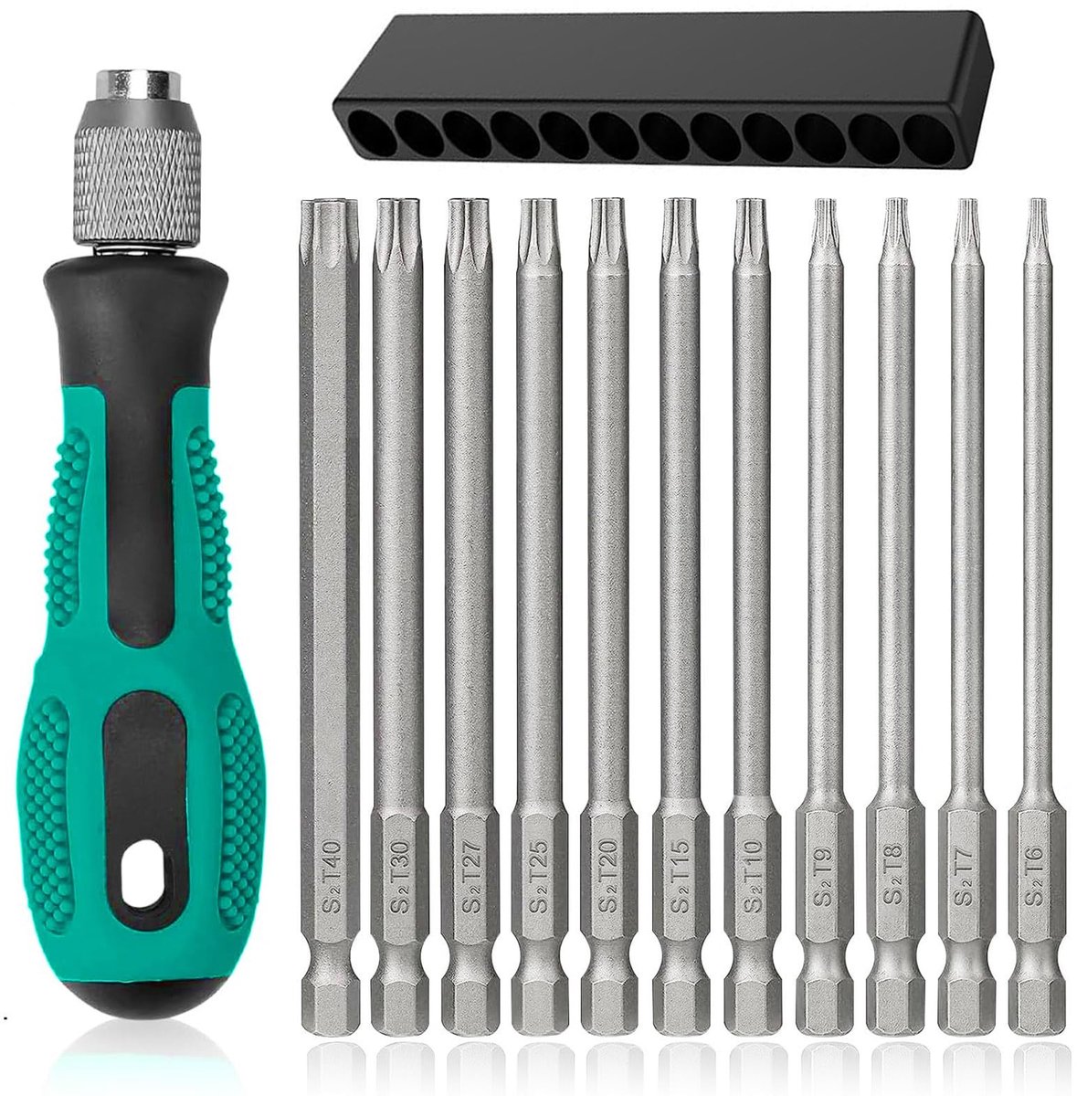 Solidchoice - 13-delige Schroevendraaierset met Torx-bits