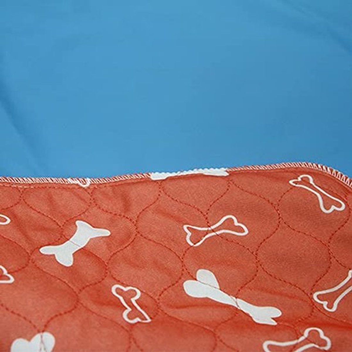 Antislip Hond Mat - Wasbare puppy-trainingsmat - Snelle absorptie - Oranje - Hondentraining - Puppyaccessoires - Geschikt voor puppy's -...
