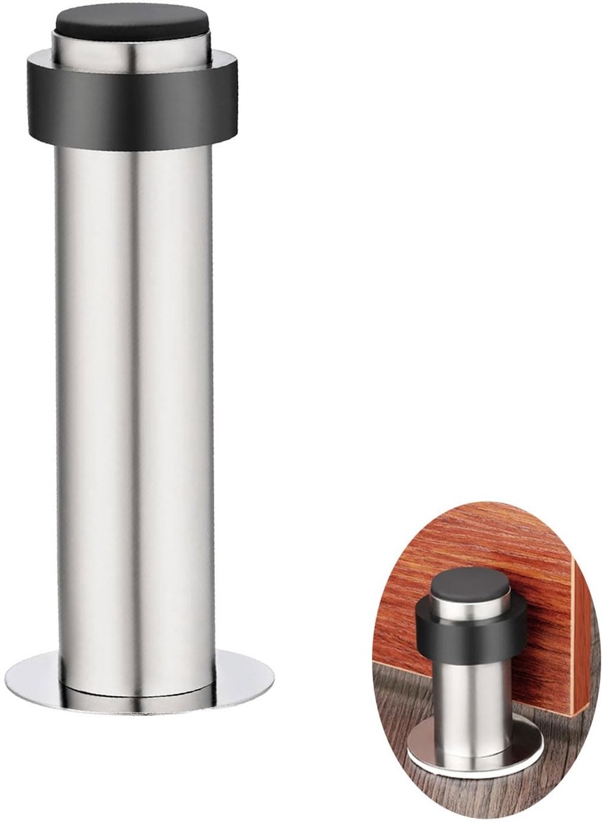 Solidchoice - Deurstopper voor Muur of Vloer, Dubbel Gebruik