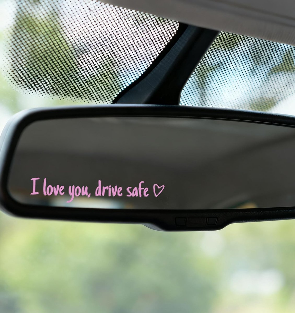 Solidchoice - 15 Stuks I Love You Drive Safe Stickers voor Auto