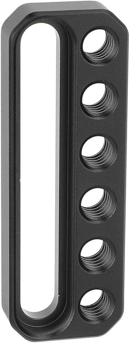 CAMVATE Mini Cheese Plate with Single Countersunk Slot and 1/4"-20-Thread 3675 - ShopVlot