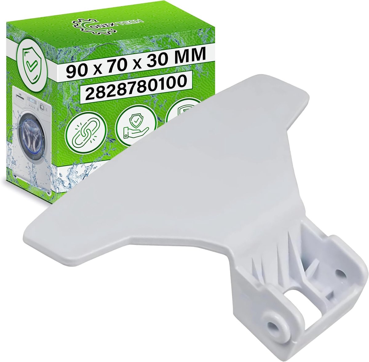 ONIX TECH Door handle for washing machine with original code 2828780100 for Beko - ShopVlot