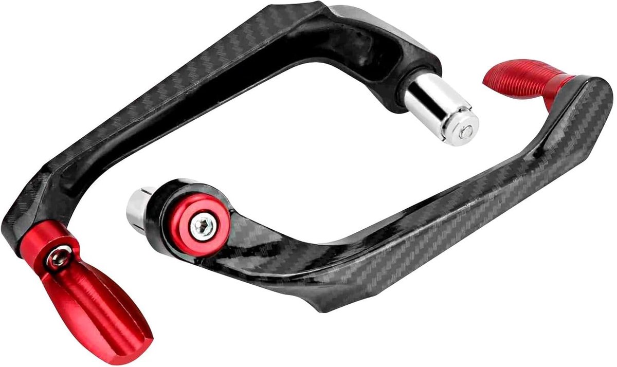 Universele motorfietshendelbescherming - Anti-val aluminium hendelbescherming, Eenvoudige installatie op motorfietsen - ShopVlot