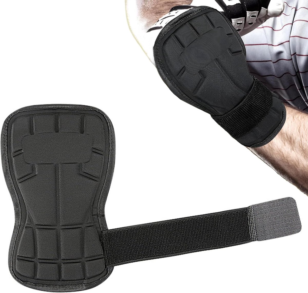 Baseball Protective Glove with Fast Baseball and Hockey Wrist Guards Hand Guard for Baseball Running and Softball - ShopVlot