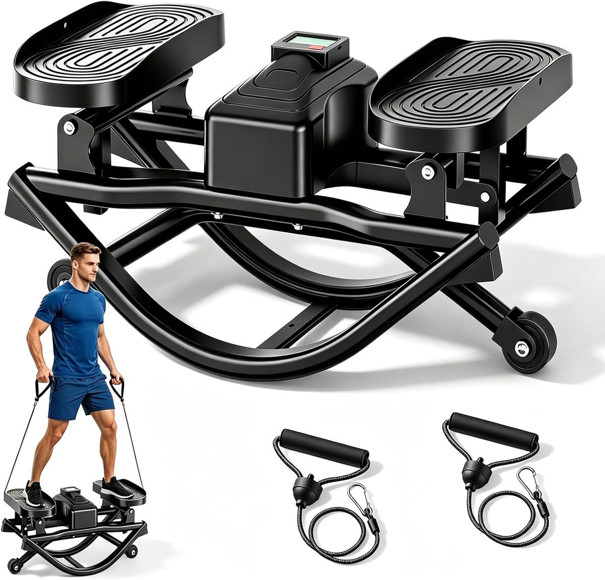 Rocking U-vormige stepper, zijwaartse swingende stepper voor heupen, benen - ShopVlot