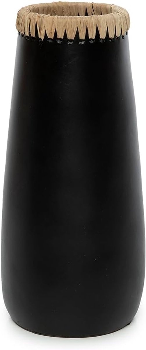 Bazar Bizar Vase Black Natural L Sneaky - ShopVlot