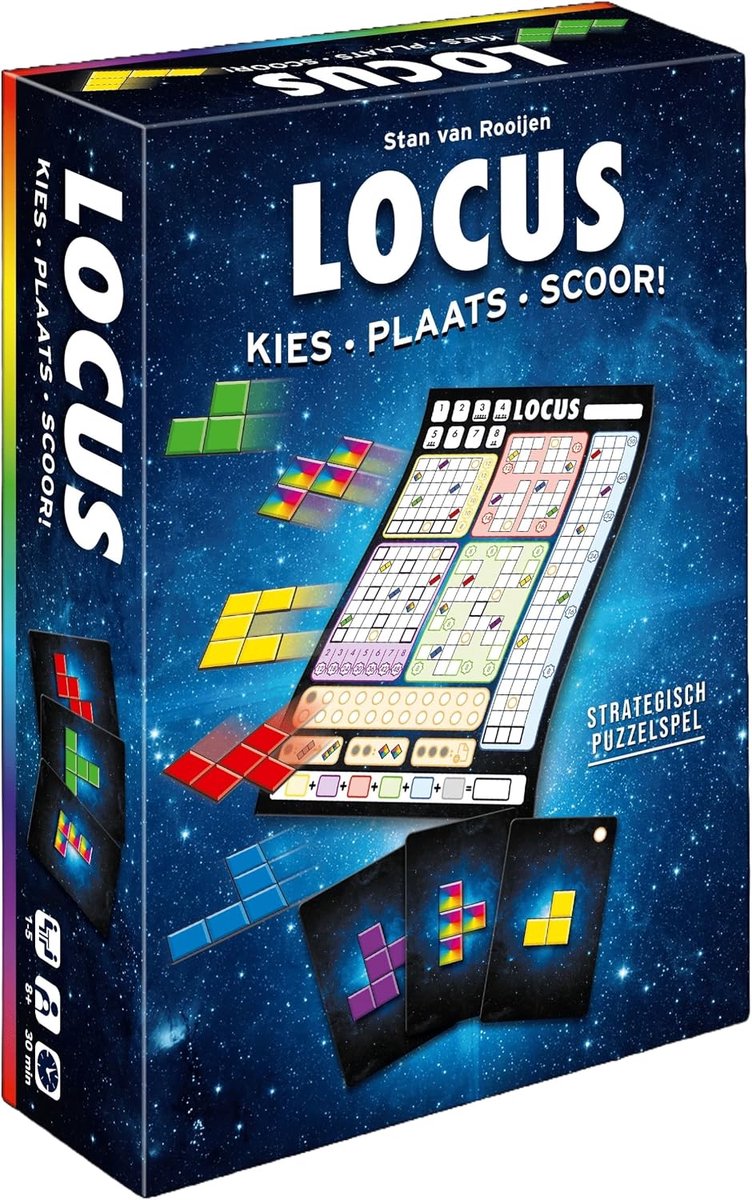 Locus Card game flip & write game - ShopVlot