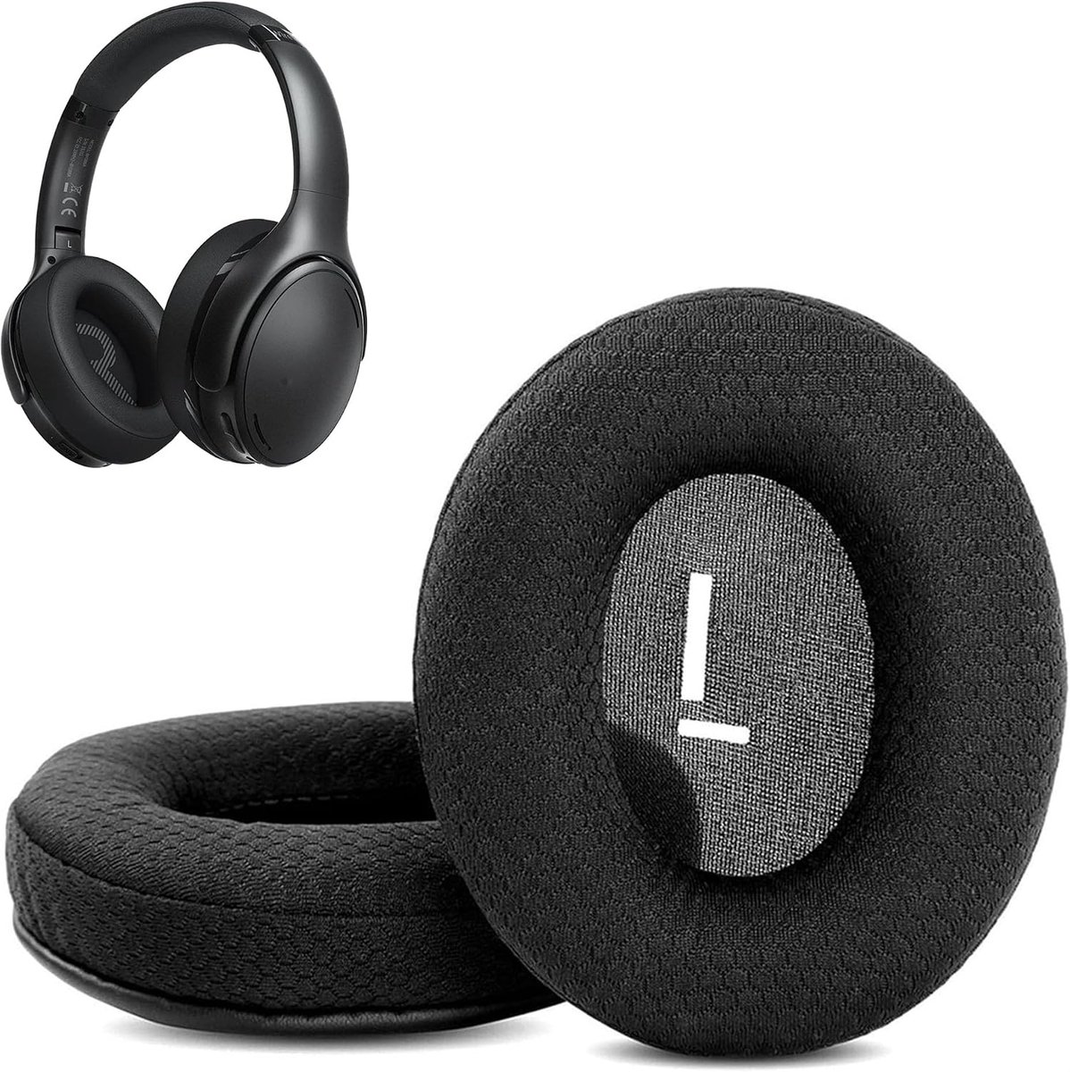 Ear Pads Compatible with Mpow H19 IPO Bluetooth 5.0 Active Noise Isolation Headphones Ear Pads Replacement Cushion - ShopVlot