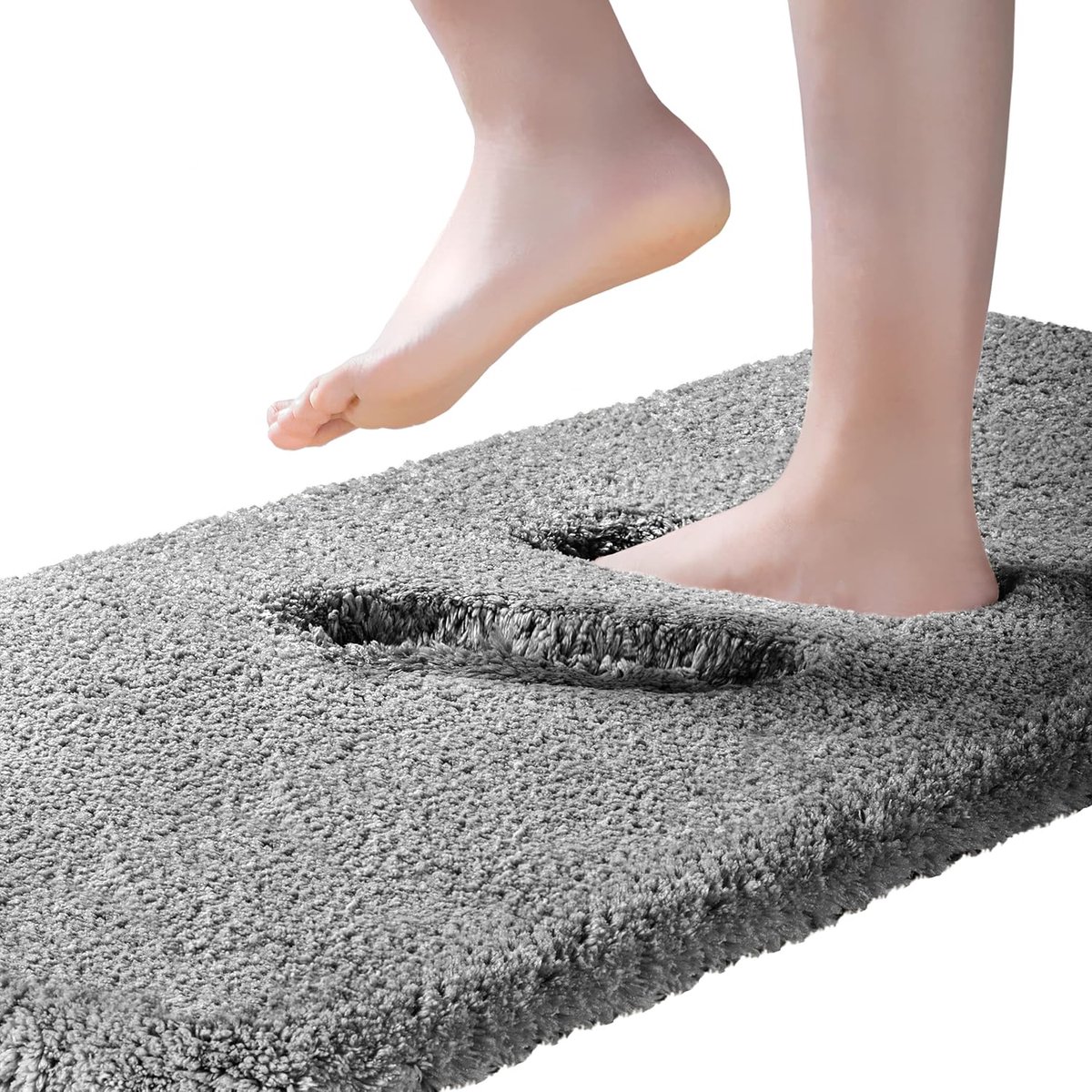Bath mat 20"×48", Dark Grey - ShopVlot