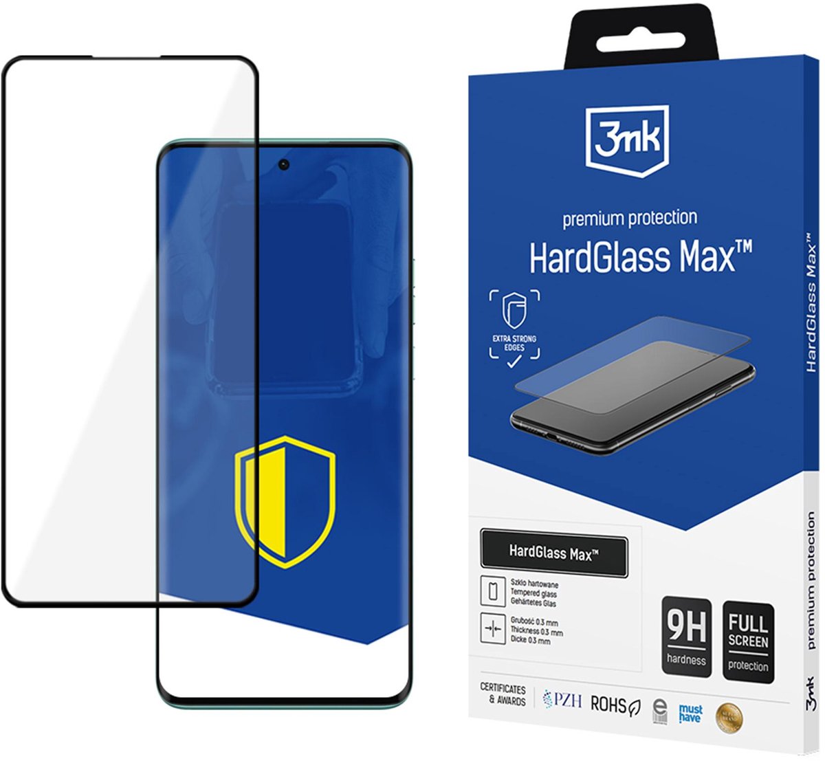 3Mk Hardglass Max Voor Motorola Edge 40 Neo Telefoonschermbescherming Zonder Lijm